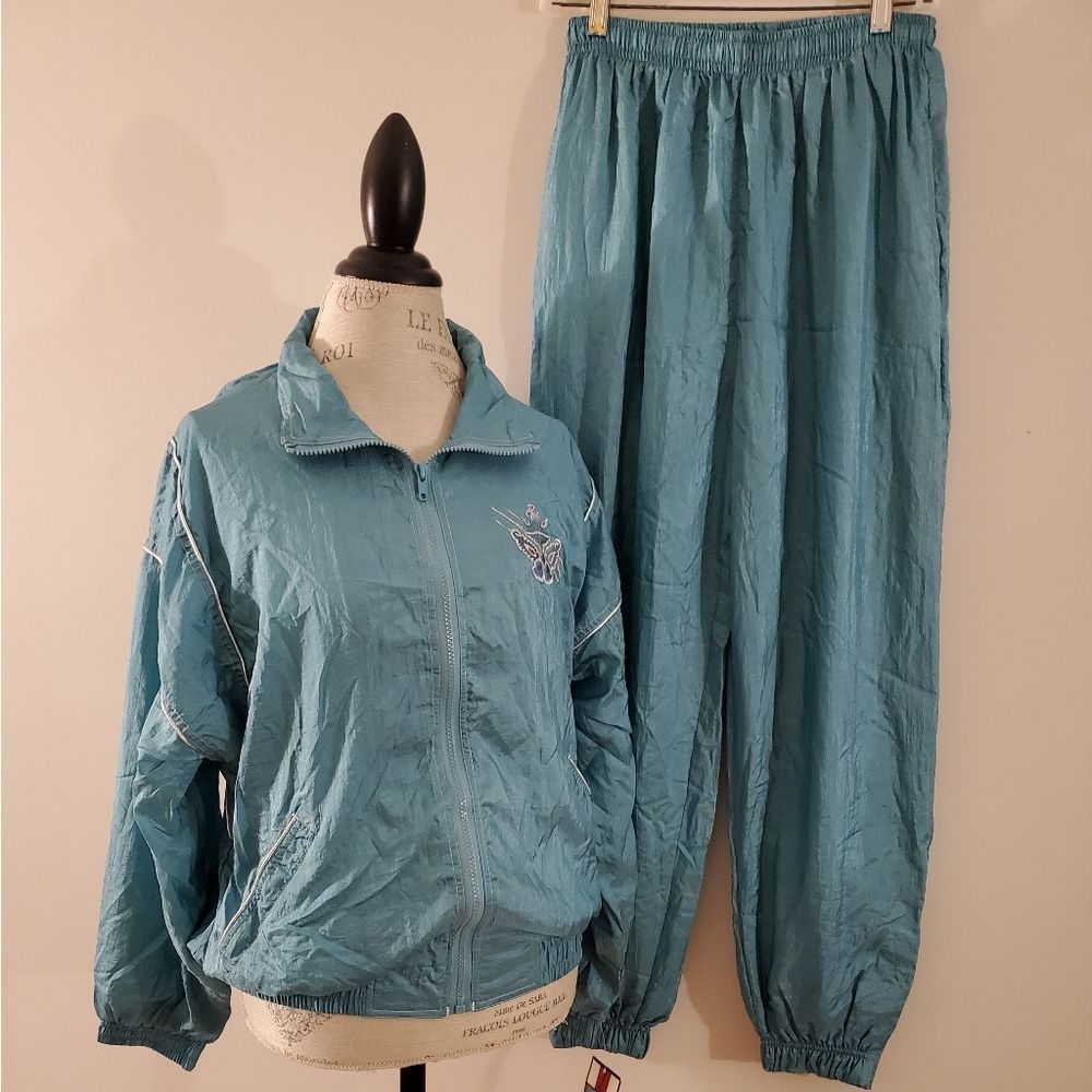Vtg 80's windsuit NWT